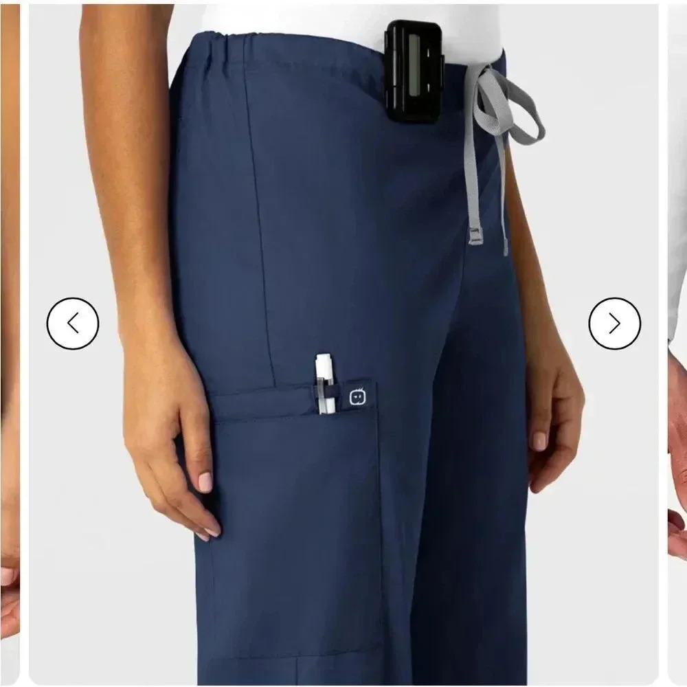 Wonderwink Wonder Work scrub pants 3X Navy NWT Unisex - Picture 10 of 10